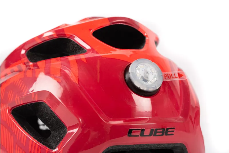 Cube Ant Youth Helmet in Red-3